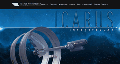 Desktop Screenshot of icarusinterstellar.org